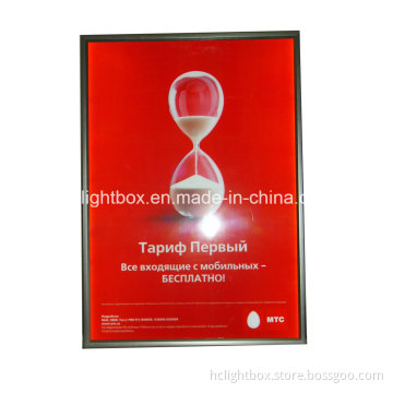 Edge Lit Ultra Thin Light Box for Advertising
